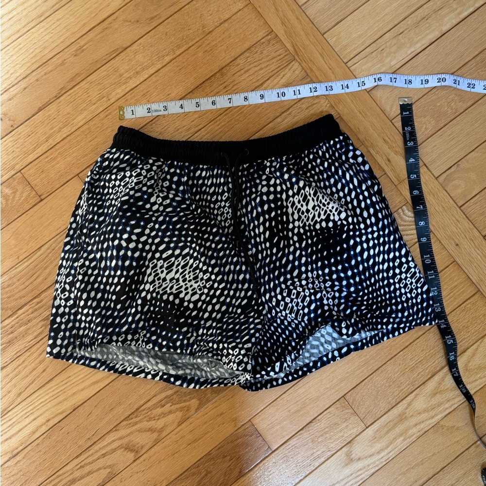 Men’s Gottex Blue and White Swim Trunks Size Medium